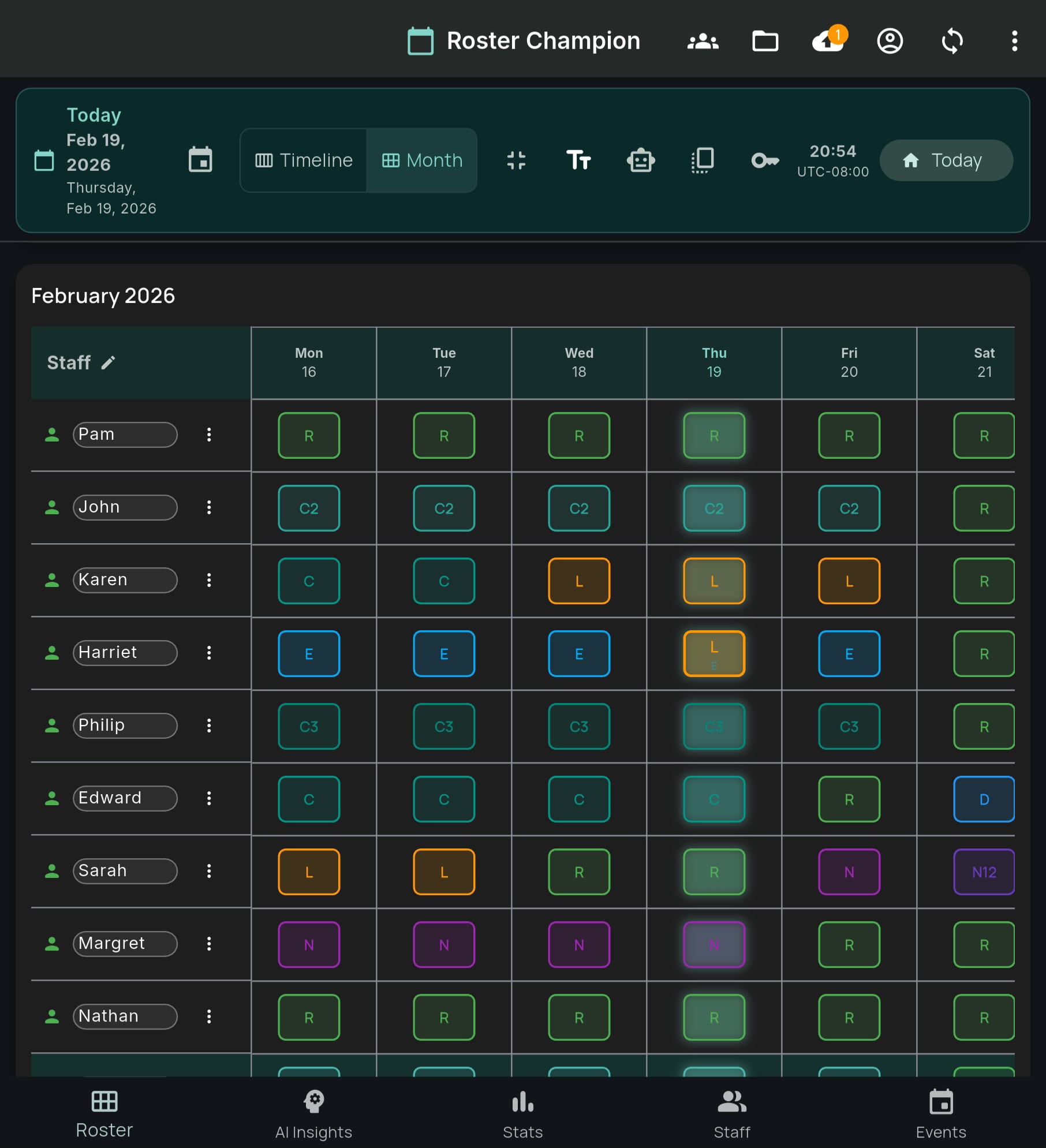 Roster Champion roster preview
