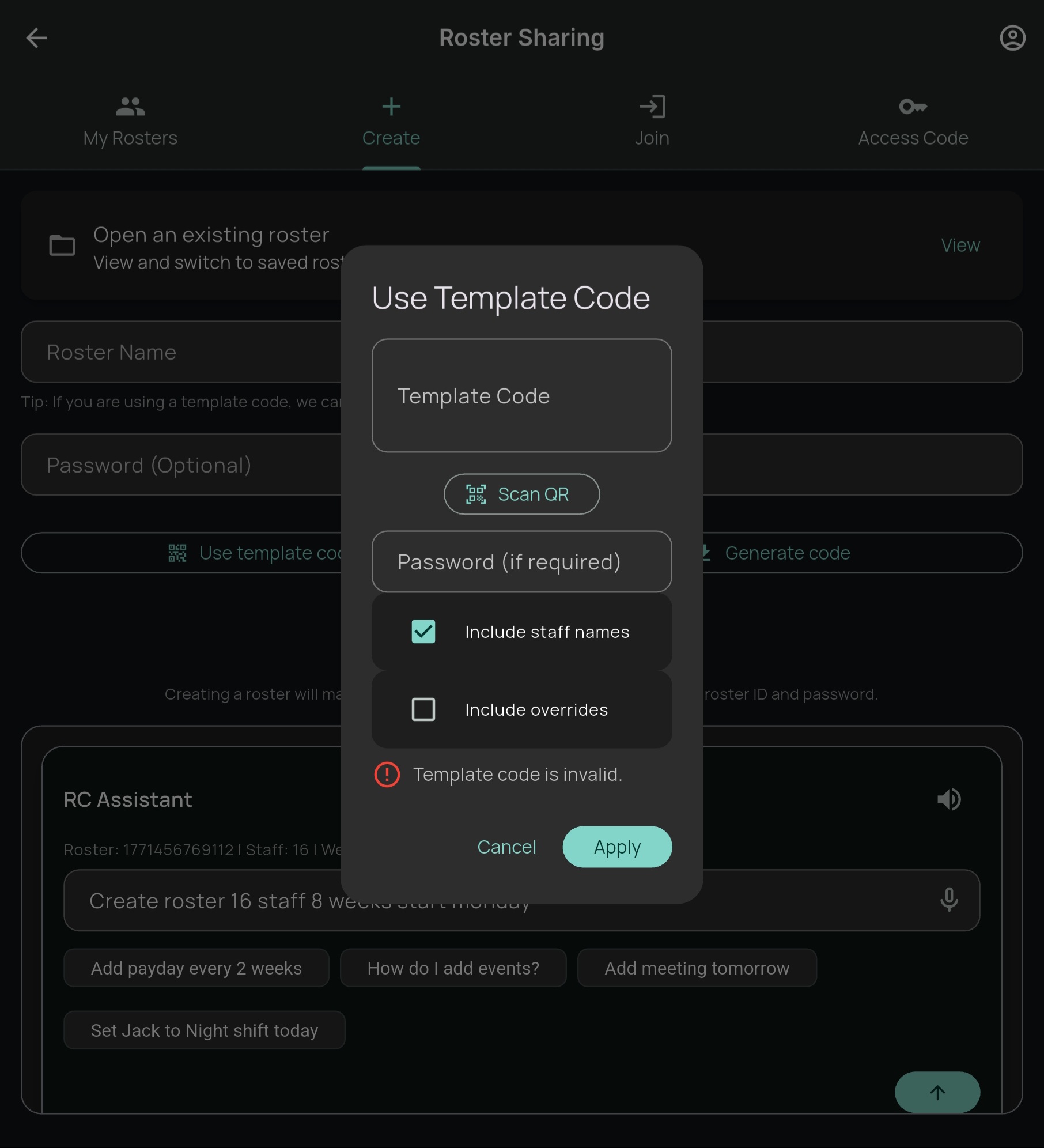 Roster Champion screenshot 3