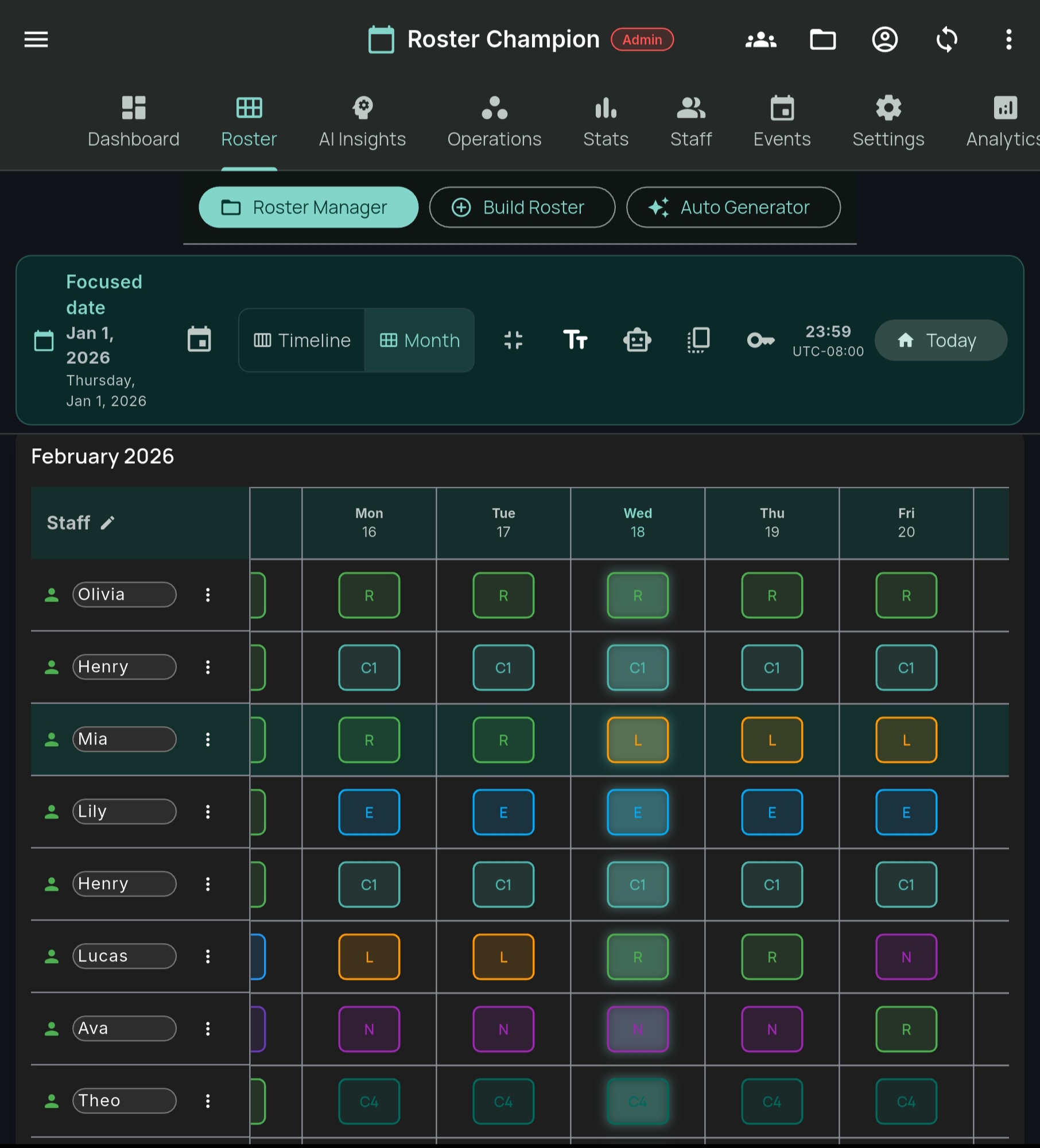 Roster Champion screenshot 6