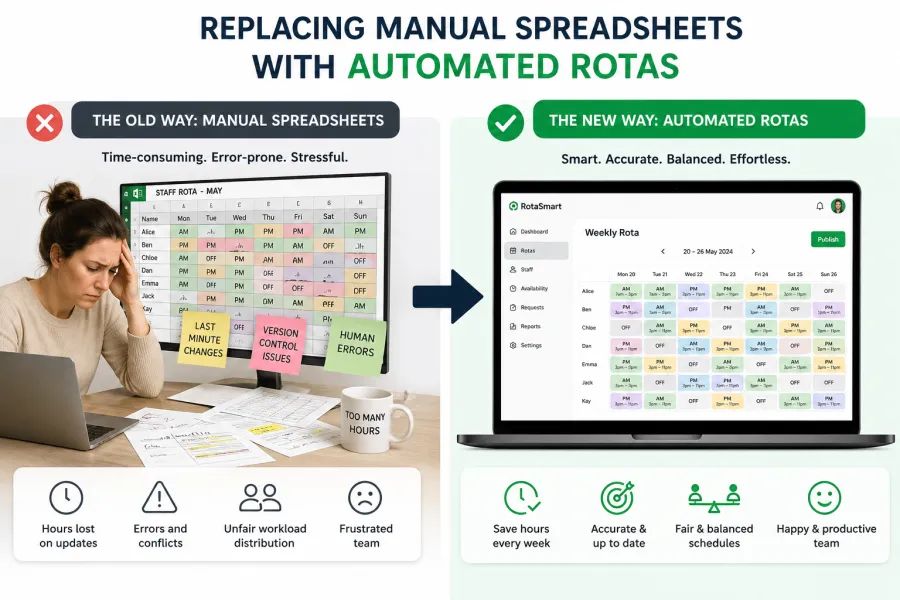 Ep11: Replacing Manual Spreadsheets With Automated Rotas artwork