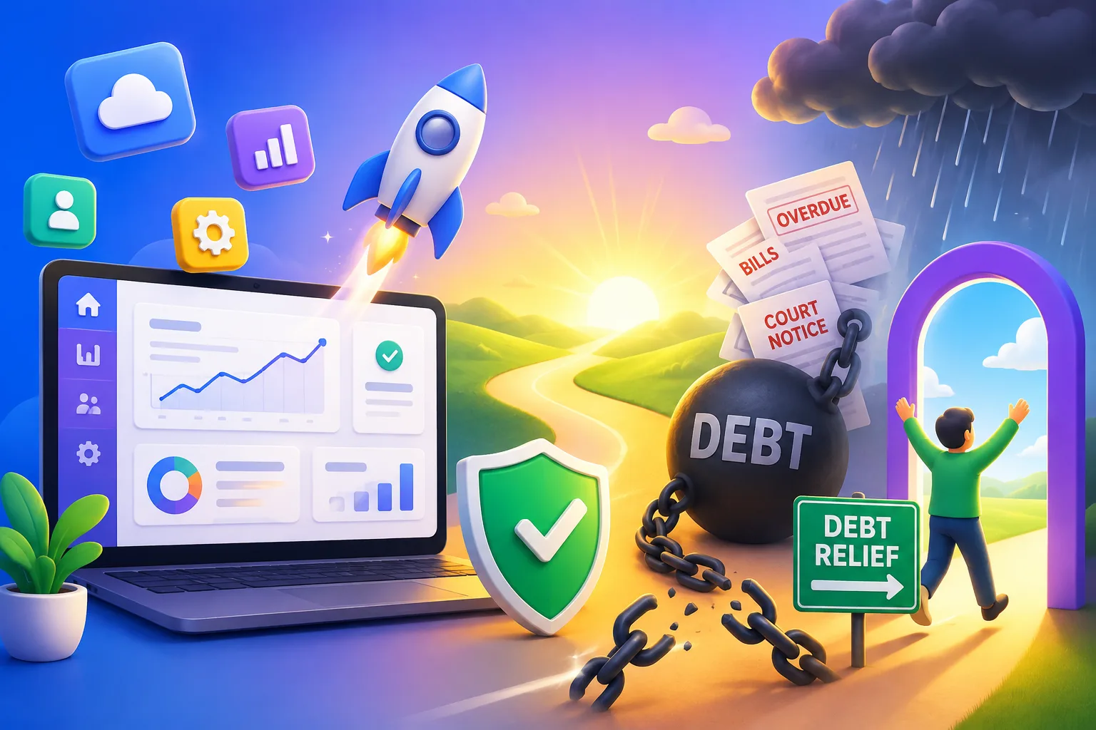 Ep20: Micro SaaS and Debt Relief for Insolvency artwork