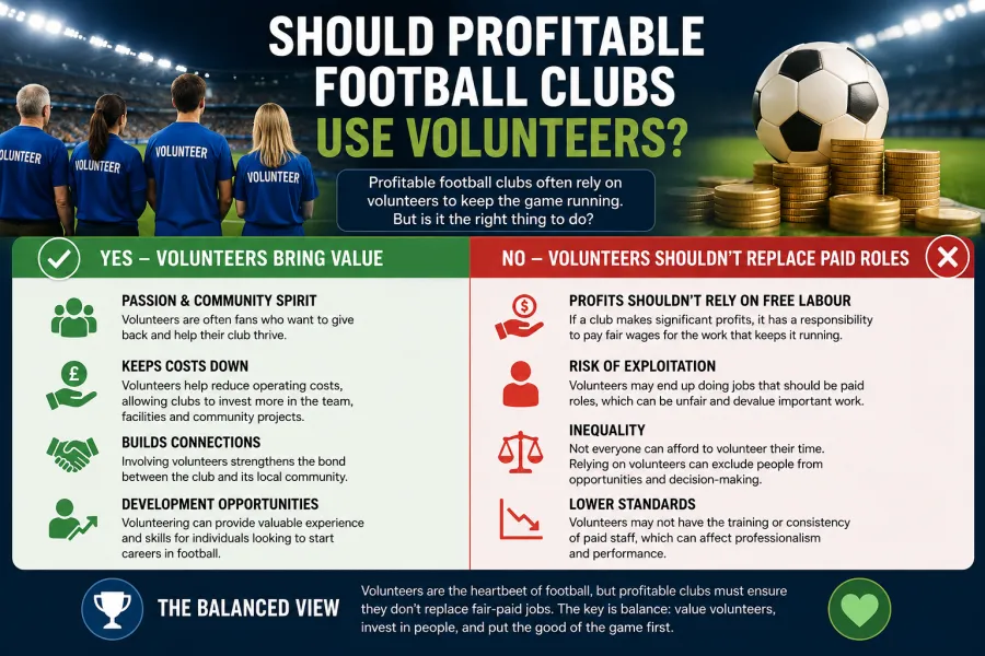 Football volunteers and sports roster artwork